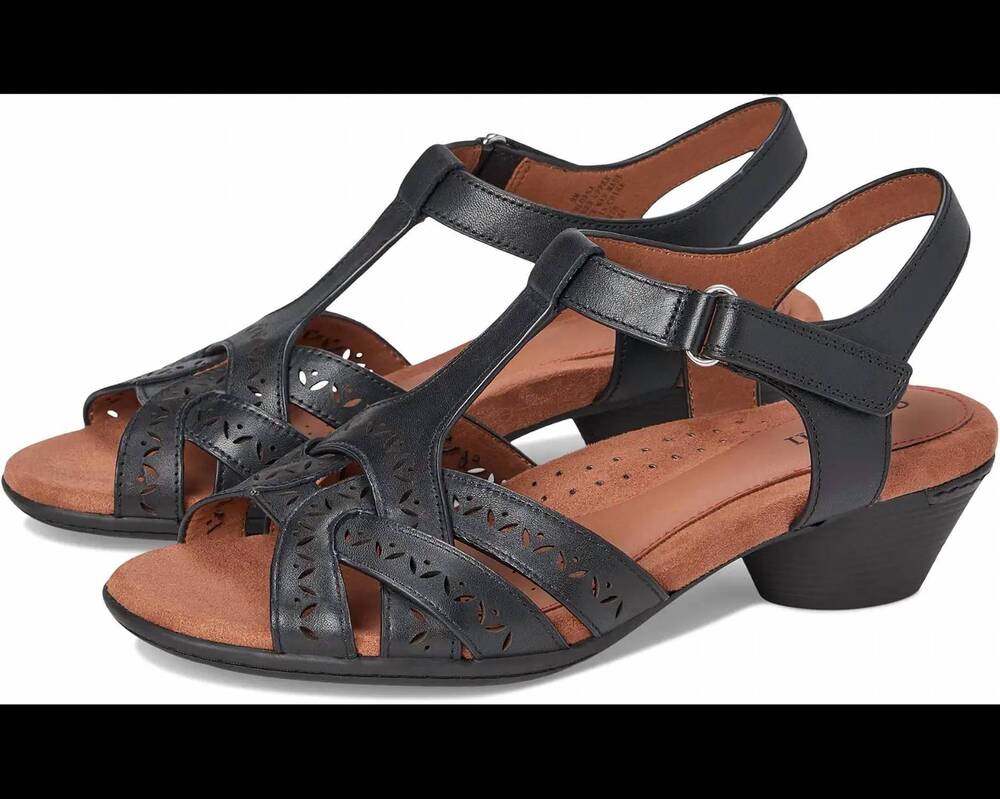 NEW COBB HILL women's lorna pump - wide in black